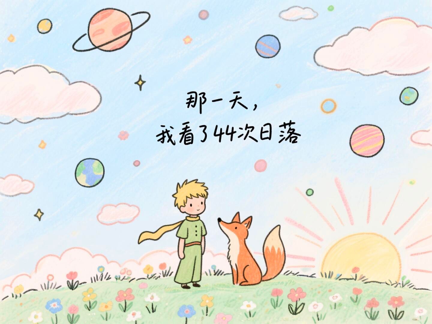 ✨那一天,我看了44次日落